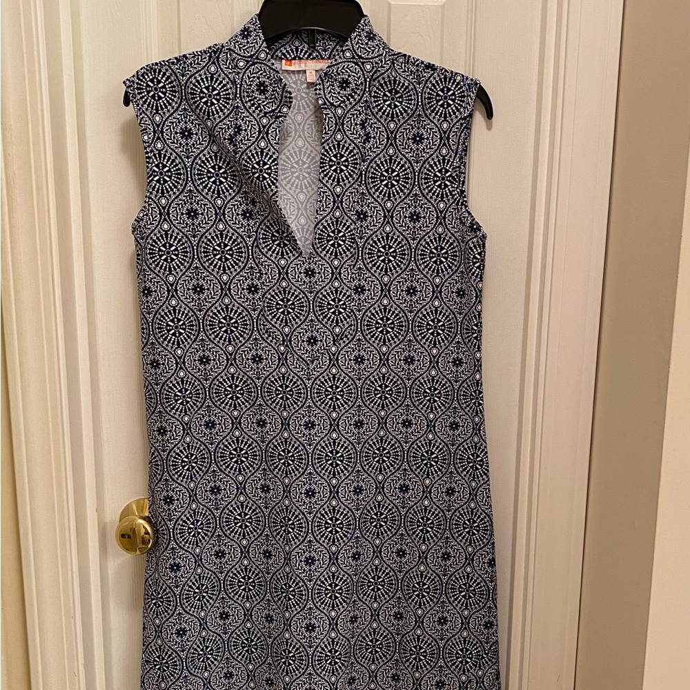 Jude Connally Kristen Dress City Chic Geometric Print Jude Cloth Career Church
